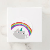 Colorful Birthday Bedankjes Labels (In situ)