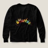 Colorful Birthday Candles Illustration (Achterkant)