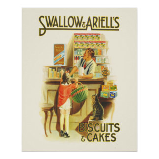 Colorful Biscuit Adverteren Poster Perfect Poster