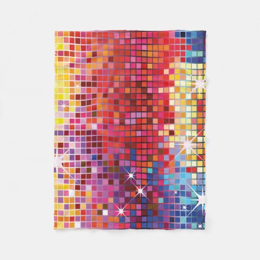Colorful Bling-Fleece Blanket Fleece Deken (Voorkant)