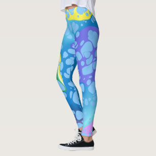 Colorful Blobs Leggings