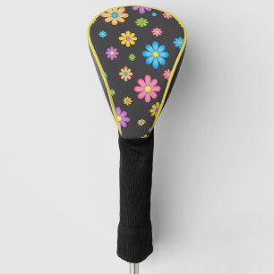 Colorful Bloemenmeisje Power Hippie Golfheadcover