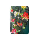 Colorful Blooming Flowers Badmat (Voorkant Verticaal)