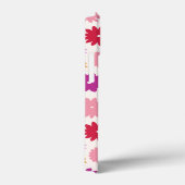 Colorful Blooms Pattern Case-Mate iPhone Case (Achterkant / Rechts)