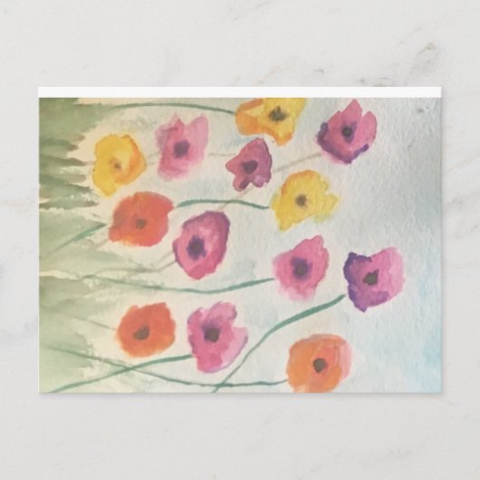 Colorful Blossom Briefpapier Briefkaart (Voorkant)