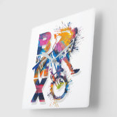 Colorful Bmx Wall klok (Hoek)