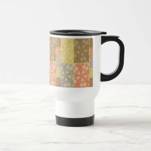 Colorful Bohemian Patchwork Reisbeker (Rechts)