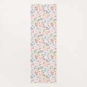 Colorful Boho Floral Yogamat (Achterkant)