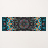 Colorful Boho Mandala Yogamat (Achterkant (horizontaal))