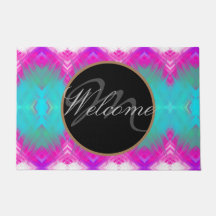 Colorful Boho Monogramed Welcome