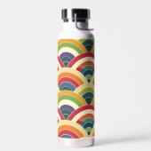 Colorful Boho Rainbow Waterfles (Links)