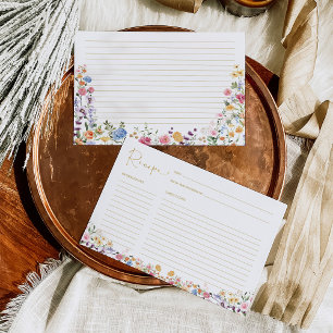 Colorful Boho Wildflower Garden Bridal Recipe Kaar