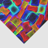 Colorful Bokeh Blocks Tissuepapier (Detail)