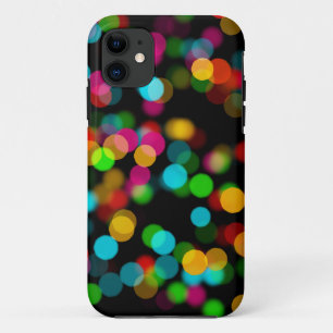 Colorful Bokeh-ontwerp iPhone 11 Hoesje