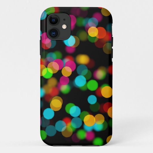 Colorful Bokeh-ontwerp Case-Mate iPhone Case (Achterkant)