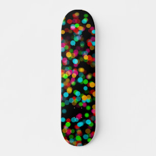 Colorful Bokeh-ontwerp Skateboard