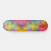 Colorful Bokeh Skateboard (Horizontaal)