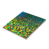 Colorful Bokeh Tegeltje (Zijkant)