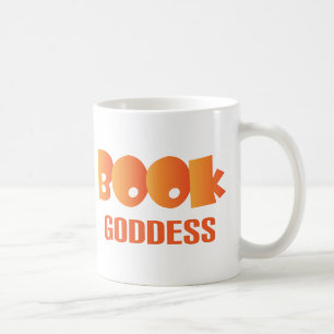 Colorful Book Goddess Reading Gift Koffiemok