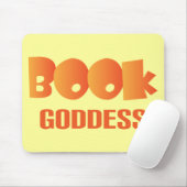 Colorful Book Goddess Reading Gift Muismat (Met muis)