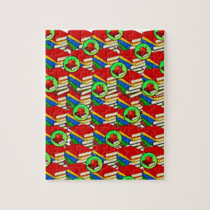 Colorful Books Jigzaag Puzzle Daisy Legpuzzel