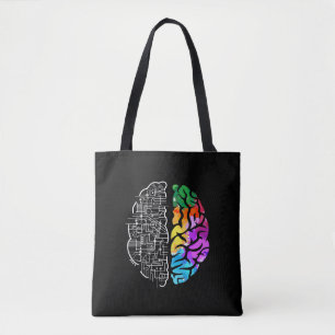 Colorful Brain Engineering Science Draagtas