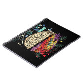 Colorful Brain Science Architecture Art Notitieboek (Linkerzijde)