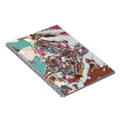 Colorful Brasilia Map Notitieboek (Rechterzijde)