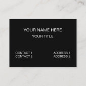 Colorful Brick Wall Visitekaartje (Achterkant)