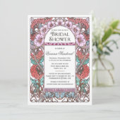 Colorful Bridal Shower Invitations Kaart (Staand voorkant)