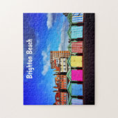 Colorful Brighton Beach Huts Legpuzzel (Verticaal)