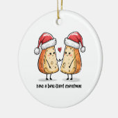 Colorful Brilliant Christmas Keramisch Ornament (Links)