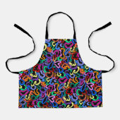 Colorful Bubble Pattern Schort (Voorkant)