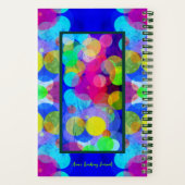Colorful Bubbles  Personal Journal Notitieboek (Achterkant)