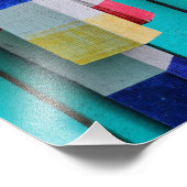 Colorful Buoys Foto Afdruk (Hoek)