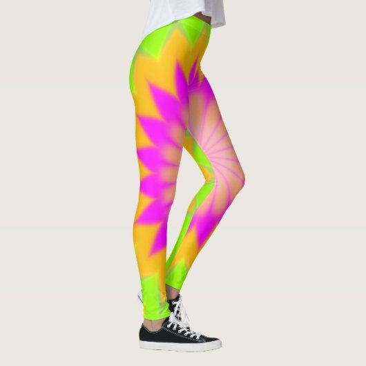Colorful Bursting Pattern Leggings (Rechts)