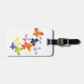 Colorful ButterFlies Bagagelabel (Voorkant horizontaal)