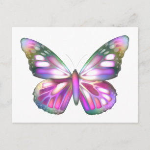 Colorful Butterflies Briefkaart