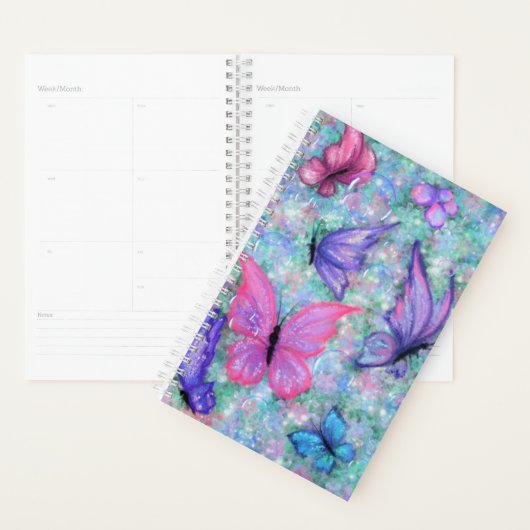 Colorful Butterflies Flying - Joy Planner (Display)