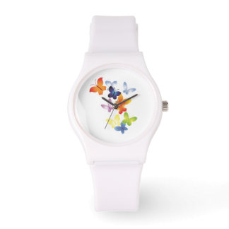 Colorful ButterFlies Horloge