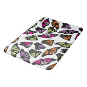 Colorful Butterflies Patroon Badmat (Gekanteld)