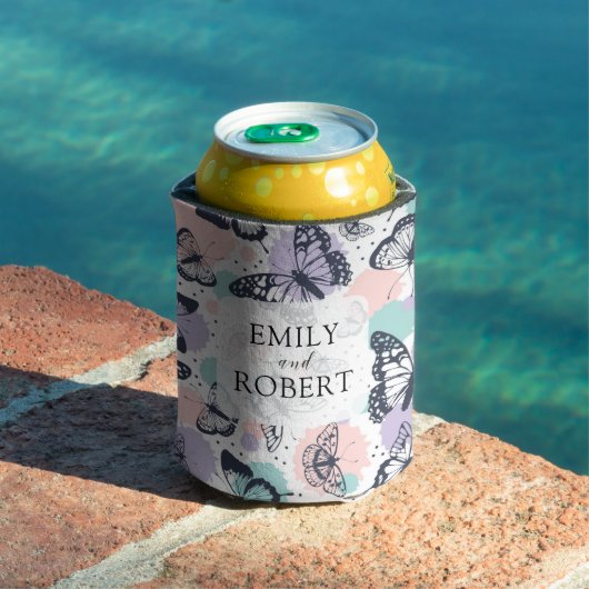 Colorful Butterflies Patroon Blikjeskoeler (Insitu Zwembad)