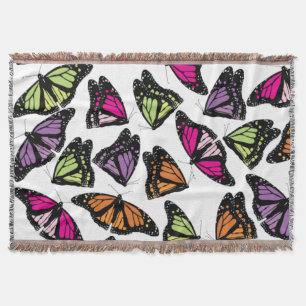 Colorful Butterflies Patroon Deken