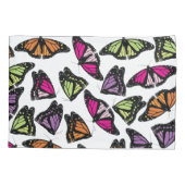 Colorful Butterflies Patroon Kussensloop (Achterkant)