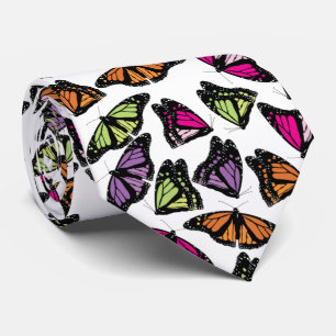 Colorful Butterflies Patroon Stropdas