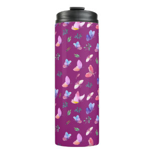 Colorful Butterflies Thermosbeker