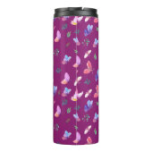 Colorful Butterflies Thermosbeker (Achterkant)