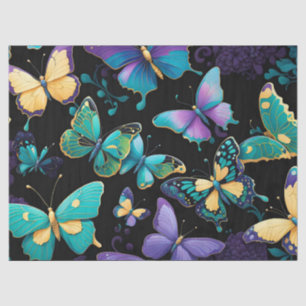 Colorful Butterflies Tissuepapier