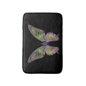 Colorful Butterfly Bath Mat (Voorkant Verticaal)