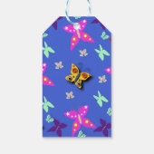 Colorful Butterfly Cadeaulabel (Achterkant)